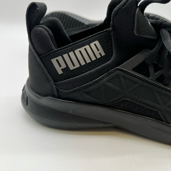 Puma Unisex Black Athletic Sneakers - Picture 4 of 10